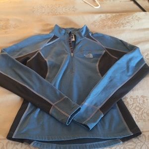 North face half zip fleece